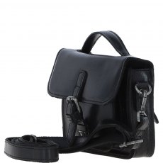 Ashwood Leather Mini Crossbody Satchel Bag - Black P-61 Ashwood Leather Mini Crossbody Satchel Bag - Black P-61