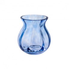 Dartington Crystal Artisan Collection Round Vase - Iron Blue Dartington Crystal Artisan Collection Round Vase - Iron Blue