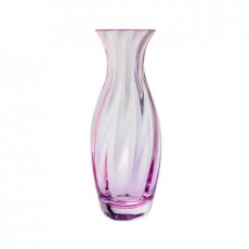 Dartington Crystal Artisan Collection Slim Vase - Pink Dartington Crystal Artisan Collection Slim Vase - Pink