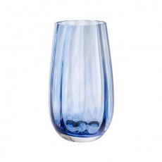 Dartington Crystal Artisan Collection Dewdrop Vase - Iron Blue Dartington Crystal Artisan Collection Dewdrop Vase - Iron Blue