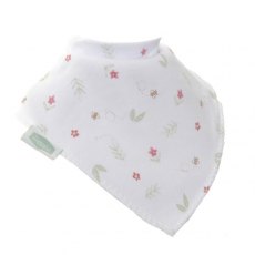 Ziggle Baby Bandana Dribble Bib - Flowers & Ferns Ziggle Baby Bandana Dribble Bib - Flowers & Ferns