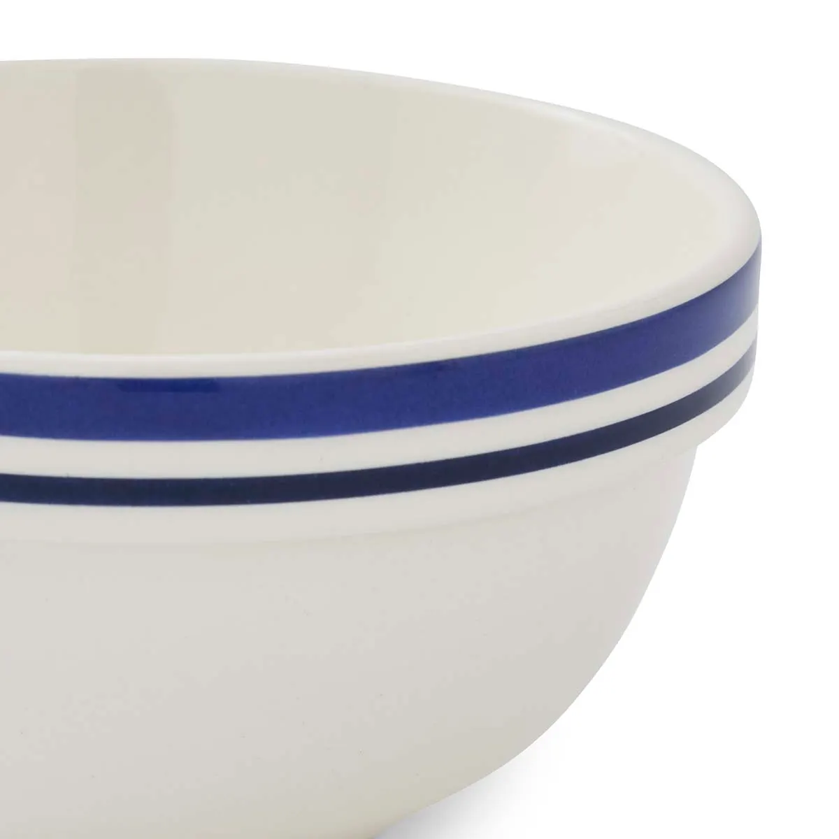 Portmeirion Home Potters Stripe 5.5 Inch Stacking Bowl Blue Portmeirion Home Potters Stripe 5.5 Inch Stacking Bowl Blue