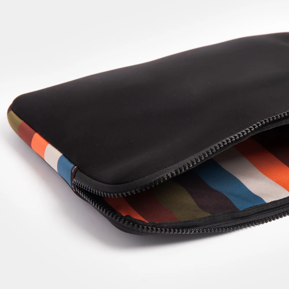 Caroline Gardner Retro Stripe 14" Neoprene Laptop Sleeve Caroline Gardner Retro Stripe 14" Neoprene Laptop Sleeve