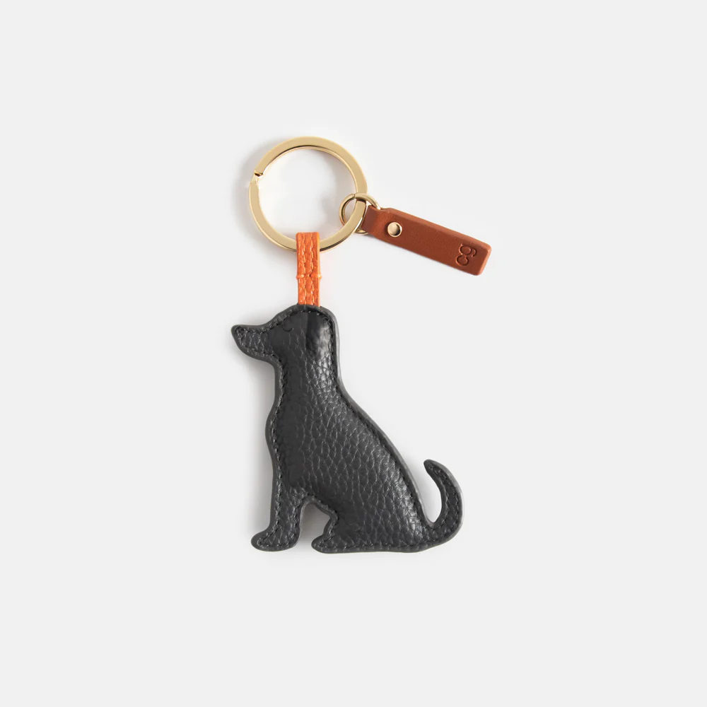 Caroline Gardner Charcoal Labrador Keyring Caroline Gardner Charcoal Labrador Keyring