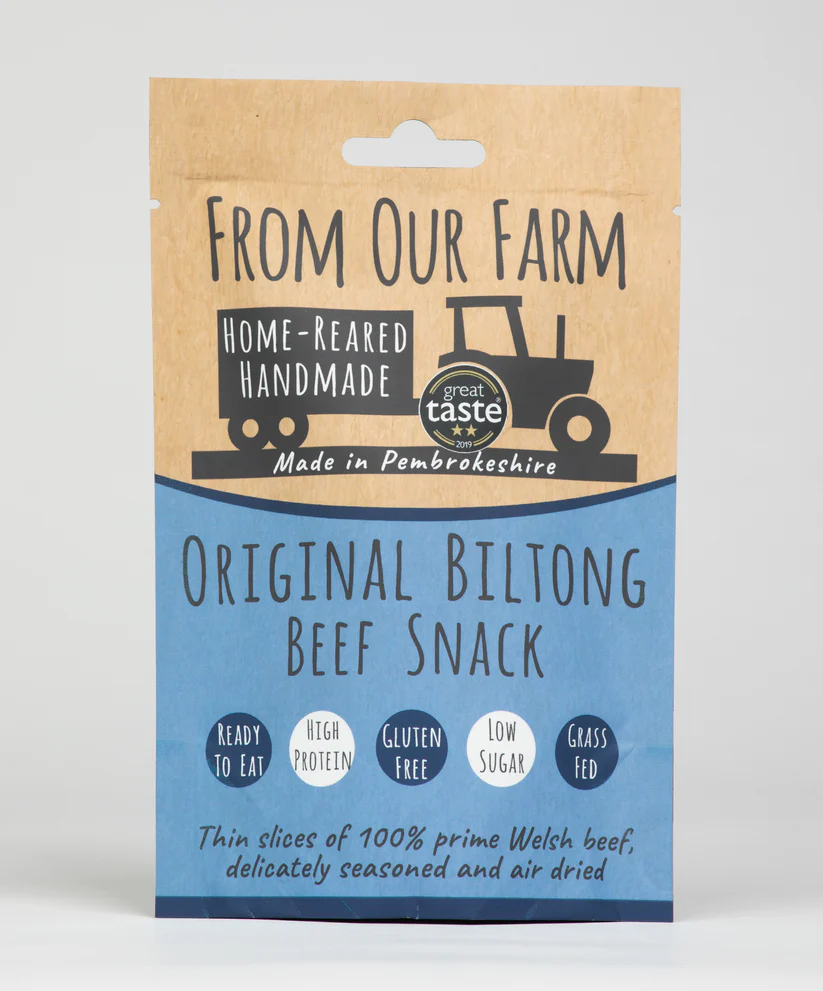 From Our Farm Original Biltong Beef 35g From Our Farm Original Biltong Beef 35g