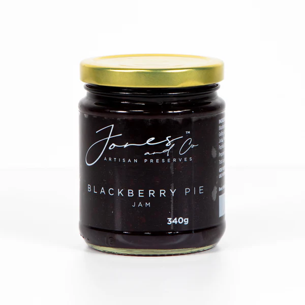 Jones & Co Blackberry Pie Jam 340g Jones & Co Blackberry Pie Jam 340g
