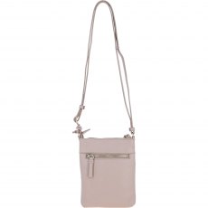 Ashwood Leather Twist Lock Crossbody Bag - Beige Y-51 Ashwood Leather Twist Lock Crossbody Bag - Beige Y-51