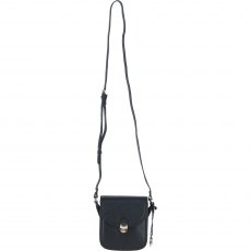 Ashwood Leather Crossbody Bag with Twist Lock - Black Y-52 Ashwood Leather Crossbody Bag with Twist Lock - Black Y-52
