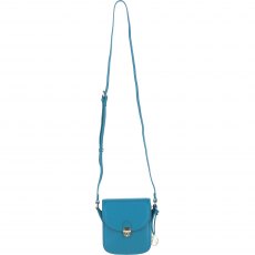Ashwood Leather Crossbody Bag with Twist Lock - Turquoise Y-52 Ashwood Leather Crossbody Bag with Twist Lock - Turquoise Y-52