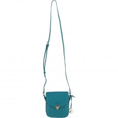 Ashwood Leather Crossbody Bag with Twist Lock - Green Y-52 Ashwood Leather Crossbody Bag with Twist Lock - Green Y-52