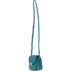 Ashwood Leather Crossbody Bag with Twist Lock - Green Y-52 Ashwood Leather Crossbody Bag with Twist Lock - Green Y-52