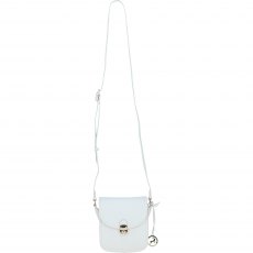 Ashwood Leather Crossbody Bag with Twist Lock - White Y-52 Ashwood Leather Crossbody Bag with Twist Lock - White Y-52