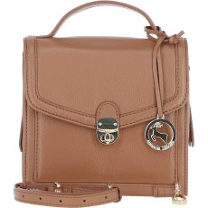 Ashwood Leather Compact Flap Over Handbag with Detachable Crossbody Strap - Butterscotch Y-54 Ashwood Leather Compact Flap Over Handbag with Detachable Crossbody Strap - Butterscotch Y-54