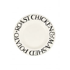 Emma Bridgewater Black Toast Roast Chicken Large Dinner Plate 10.5 Inch Emma Bridgewater Black Toast Roast Chicken Large Dinner Plate 10.5 Inch