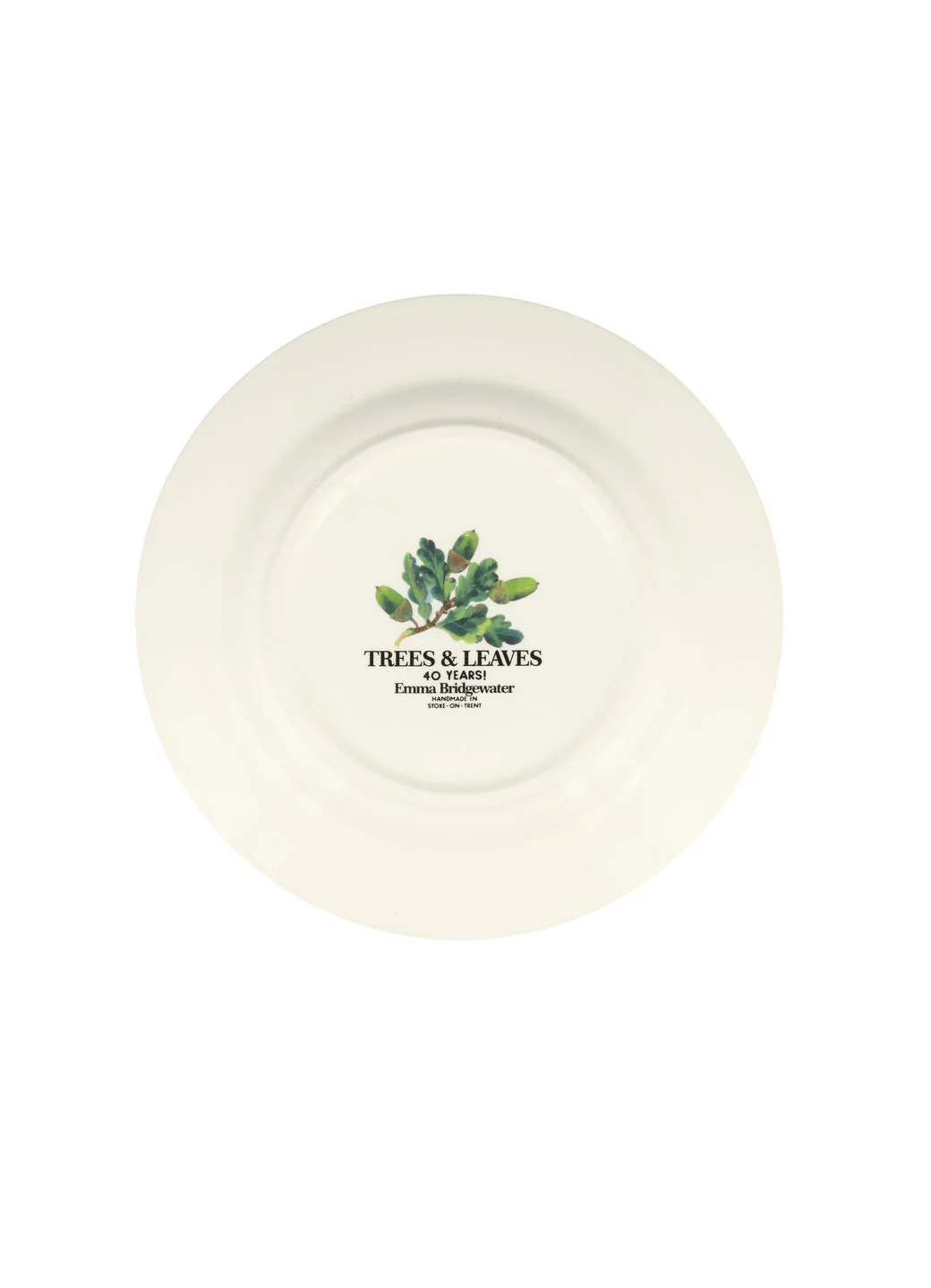 Emma Bridgewater Acorns Medium Dinner Plate 8.5 Inch Emma Bridgewater Acorns Medium Dinner Plate 8.5 Inch