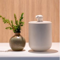 Herdy Ceramic Candle with Lid Herdy Ceramic Candle with Lid