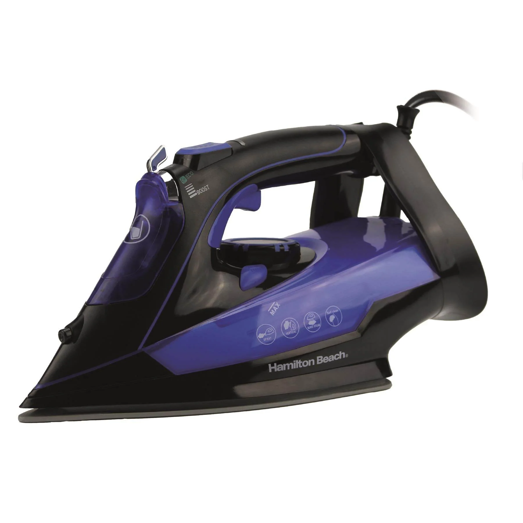 Hamilton Beach Pro SteamMax 3000w Steam Iron - Blue & Black Hamilton Beach Pro SteamMax 3000w Steam Iron - Blue & Black