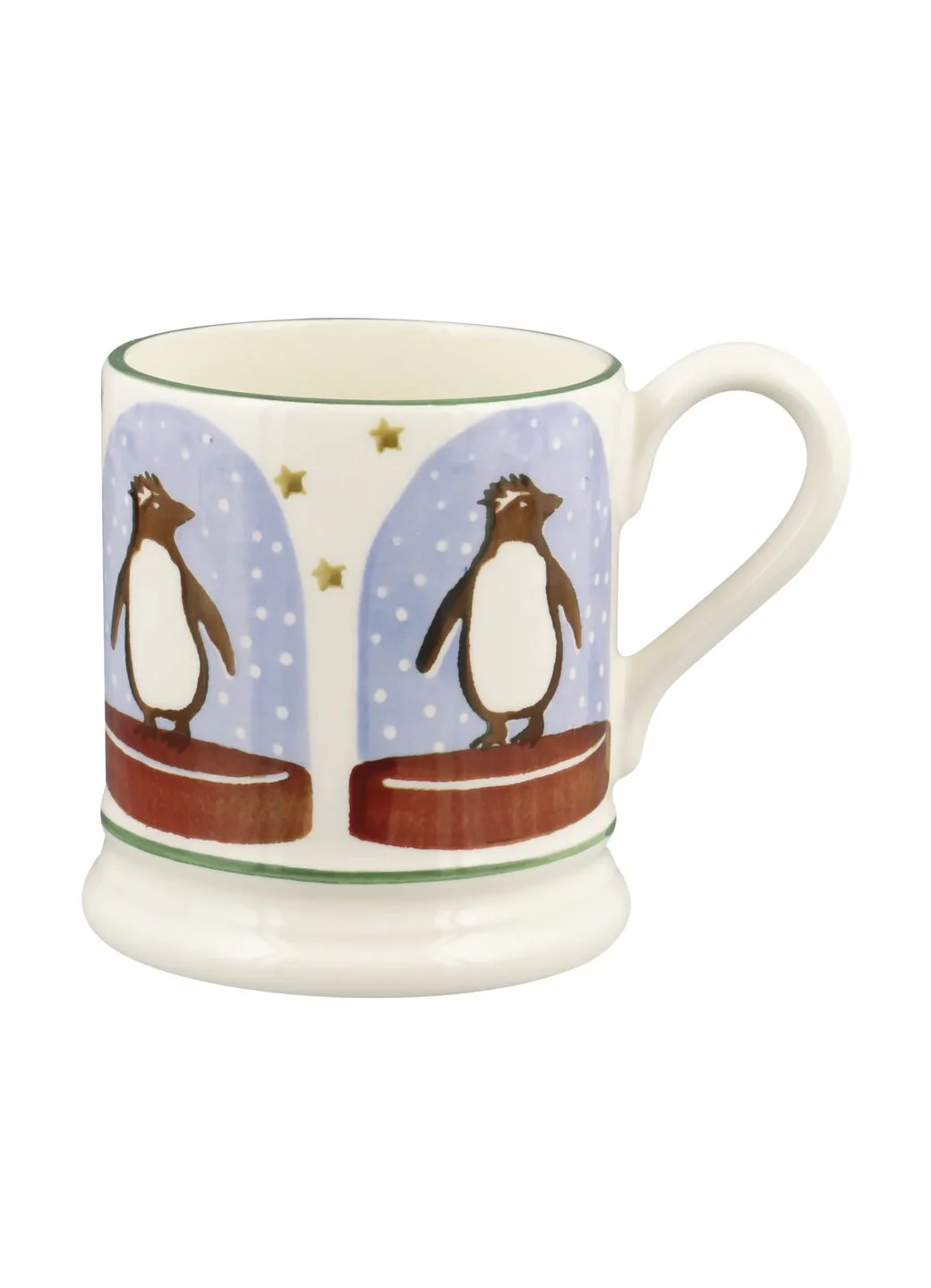 Emma Bridgewater Penguin Snow Globe 1/2 Pint Mug Emma Bridgewater Penguin Snow Globe 1/2 Pint Mug