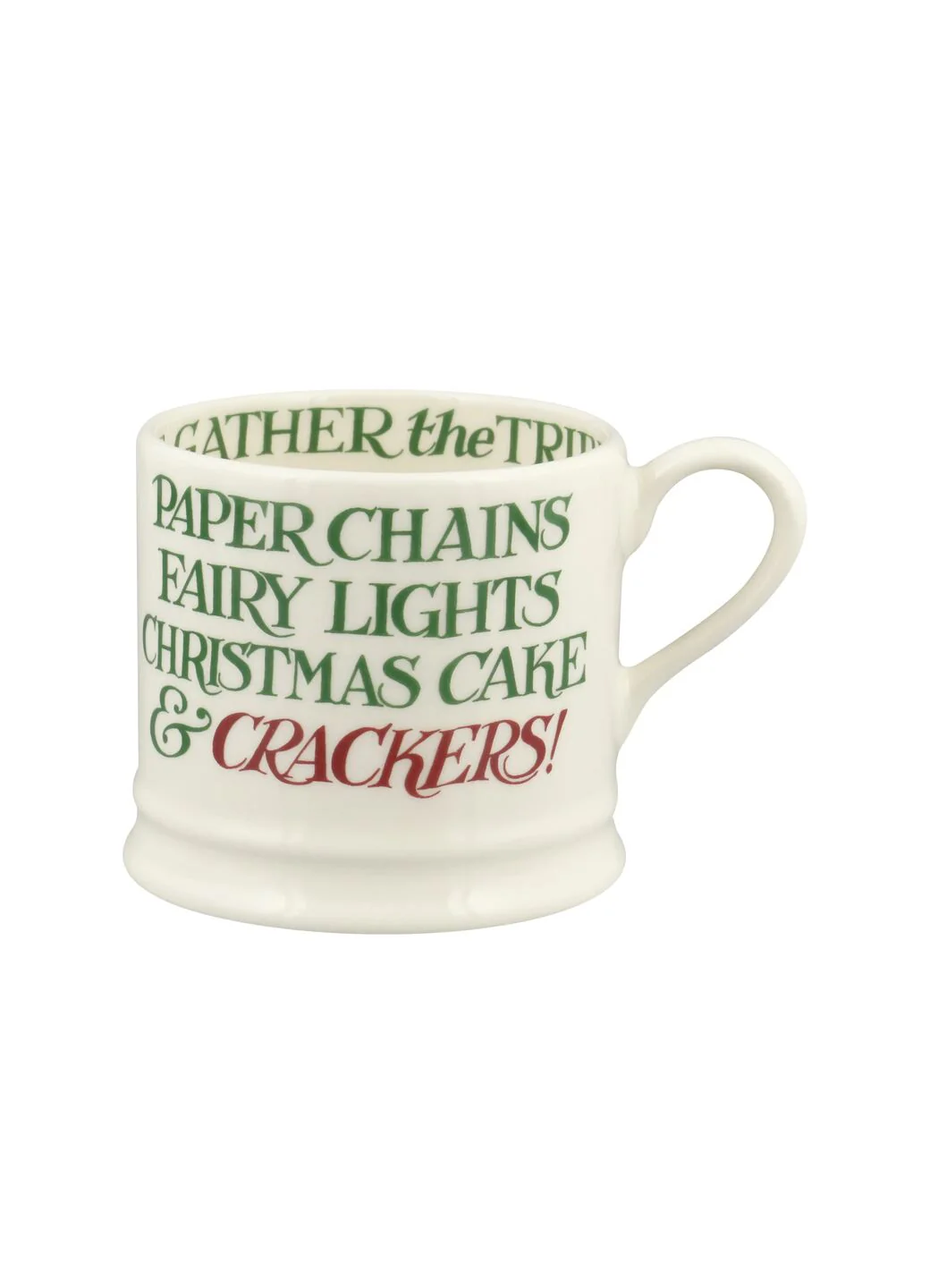 Emma Bridgewater Christmas Toast Crackers Small Mug Emma Bridgewater Christmas Toast Crackers Small Mug