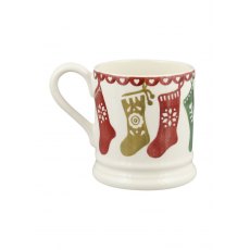 Emma Bridgewater Christmas Stockings 1/2 Pint Mug Emma Bridgewater Christmas Stockings 1/2 Pint Mug