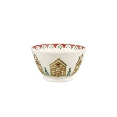 Emma Bridgewater Gingerbread House Small Old Bowl Emma Bridgewater Gingerbread House Small Old Bowl