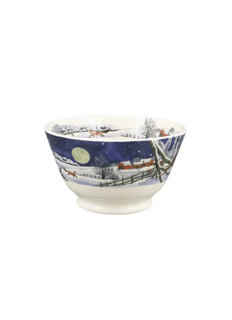 Emma Bridgewater Midnight Robin Small Old Bowl Emma Bridgewater Midnight Robin Small Old Bowl