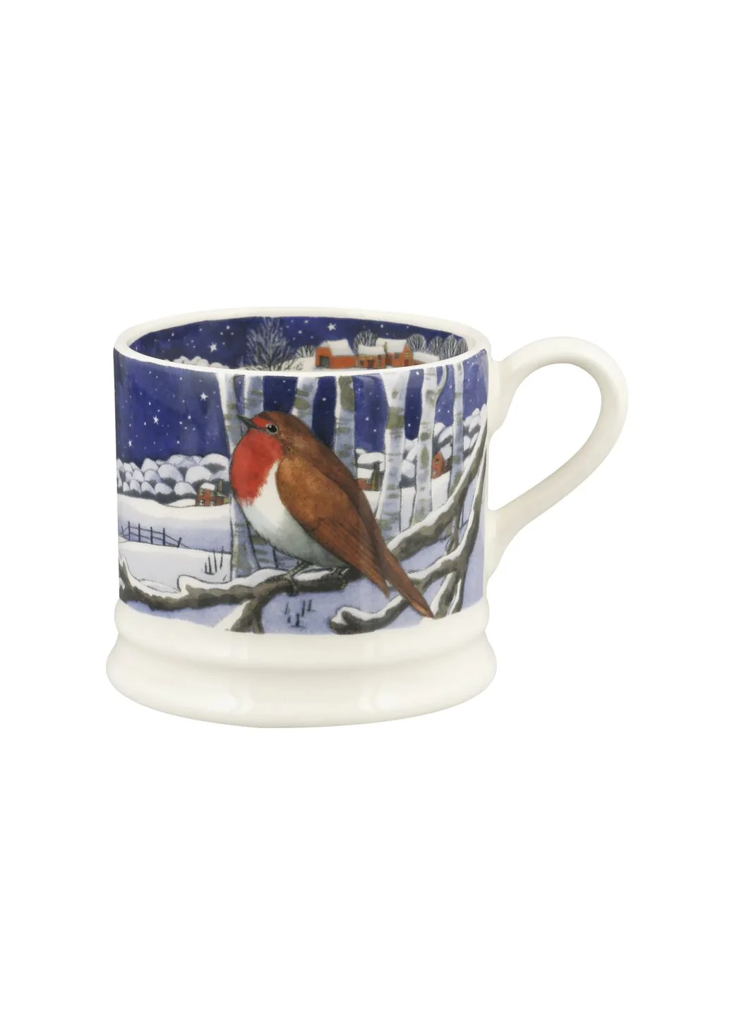 Emma Bridgewater Midnight Robin Small Mug Emma Bridgewater Midnight Robin Small Mug