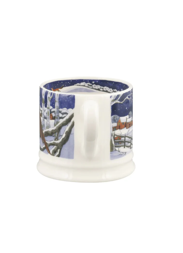 Emma Bridgewater Midnight Robin Small Mug Emma Bridgewater Midnight Robin Small Mug