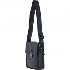 Ashwood Leather Medium Buckle Crossbody Bag - Black S-61 Ashwood Leather Medium Buckle Crossbody Bag - Black S-61