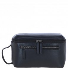 Ashwood Leather Men's Classic Washbag - Black S-66 Ashwood Leather Men's Classic Washbag - Black S-66