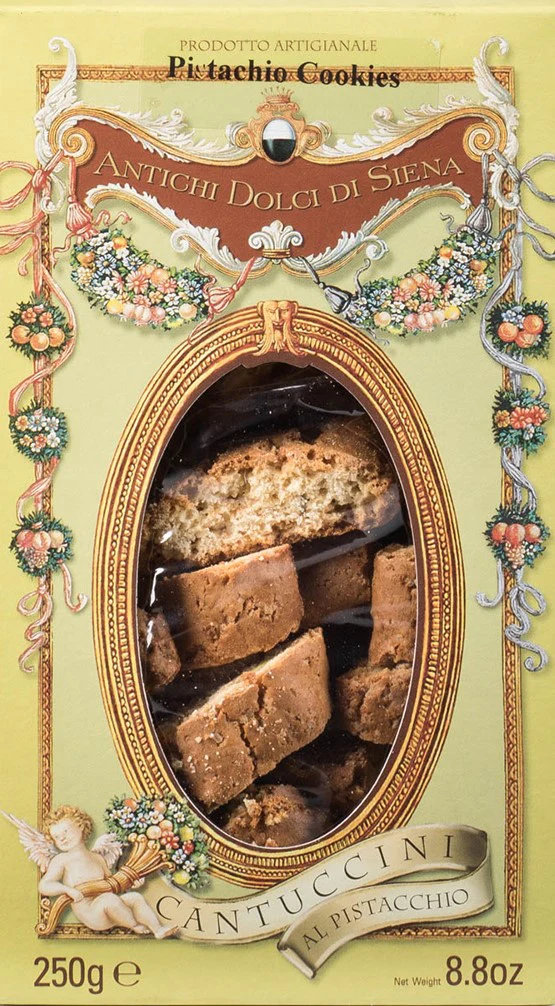 La Fabbrica del Panforte Cantucci al Pistachio Biscotti 250g La Fabbrica del Panforte Cantucci al Pistachio Biscotti 250g