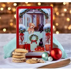 Grandma Wild's Puppies at Door Tin with Assorted Biscuits 300g Grandma Wild's Puppies at Door Tin with Assorted Biscuits 300g