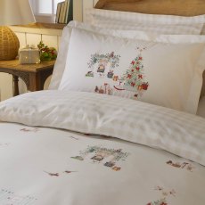 Sophie Allport Cosy Christmas Misty Green Bedding Sophie Allport Cosy Christmas Misty Green Bedding