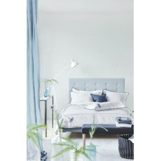 Designers Guild Astor Denim Blue Quilt Cover Designers Guild Astor Denim Blue Quilt Cover