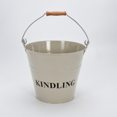 Inglenook Cream Kindling Wood Bucket No Lid Inglenook Cream Kindling Wood Bucket No Lid