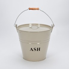 Inglenook Premium Cream Ash Bucket with Lid Inglenook Premium Cream Ash Bucket with Lid