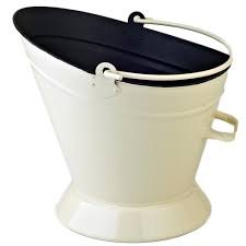 Inglenook Cream Waterloo Bucket with Black Inner Inglenook Cream Waterloo Bucket with Black Inner