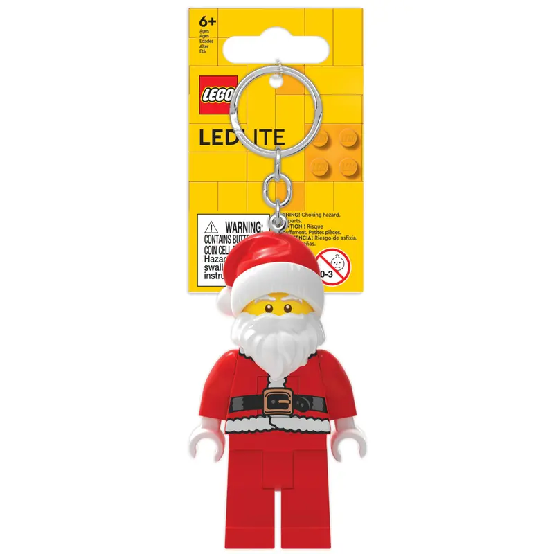 LEGO Christmas Minifigures Keychain Light (Assorted) LEGO Christmas Minifigures Keychain Light (Assorted)