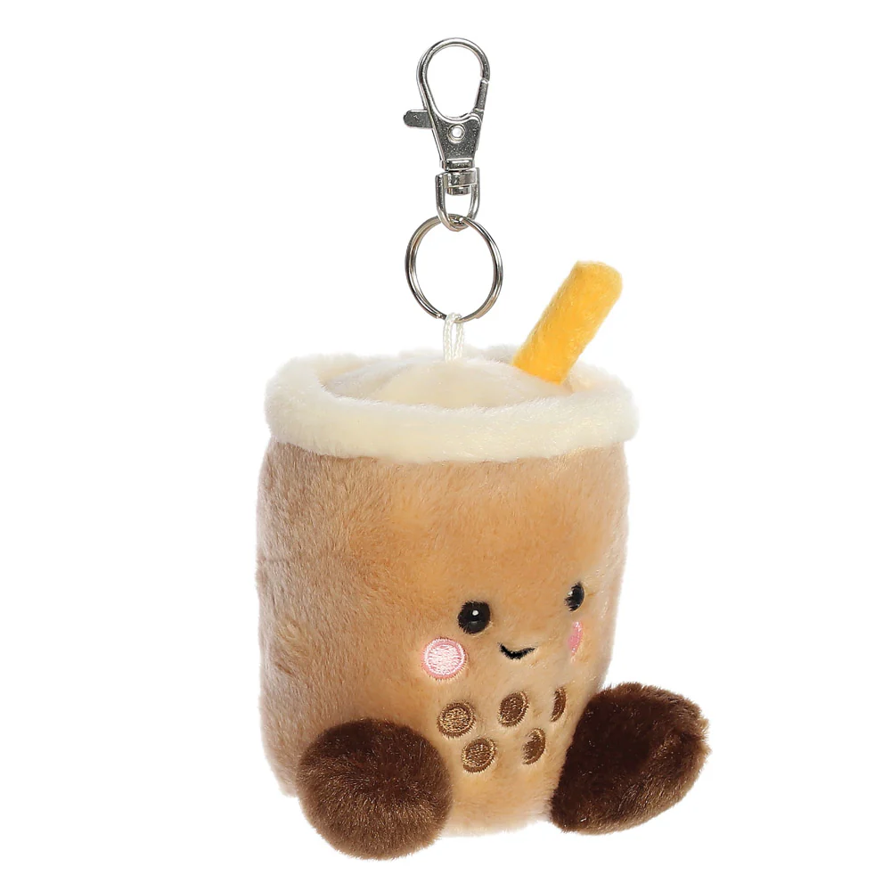 Palm Pals Milky Teabag Boba Clip On Palm Pals Milky Teabag Boba Clip On