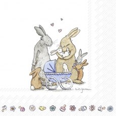 IHR Napkins Welcome Baby IHR Napkins Welcome Baby