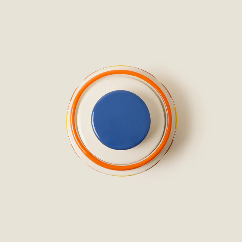Orla Kiely Aura Orange Storage Jar Orla Kiely Aura Orange Storage Jar