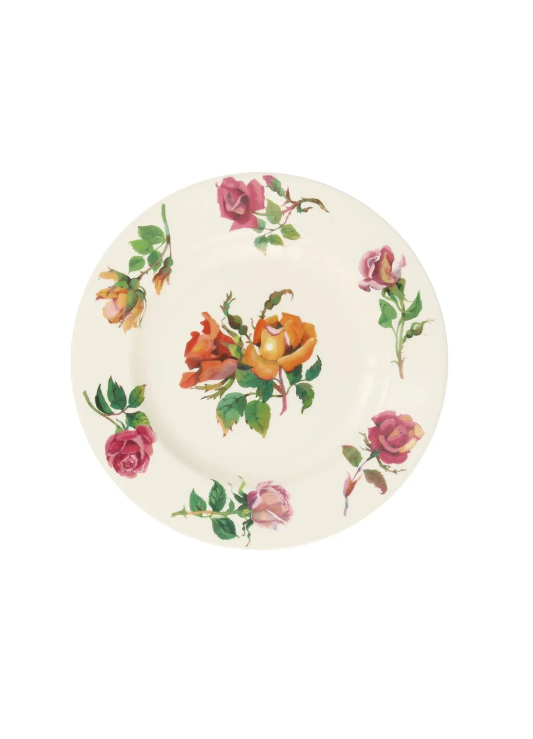 Emma Bridgewater Granny's Roses Medium Dinner Plate 8.5 Inch Emma Bridgewater Granny's Roses Medium Dinner Plate 8.5 Inch