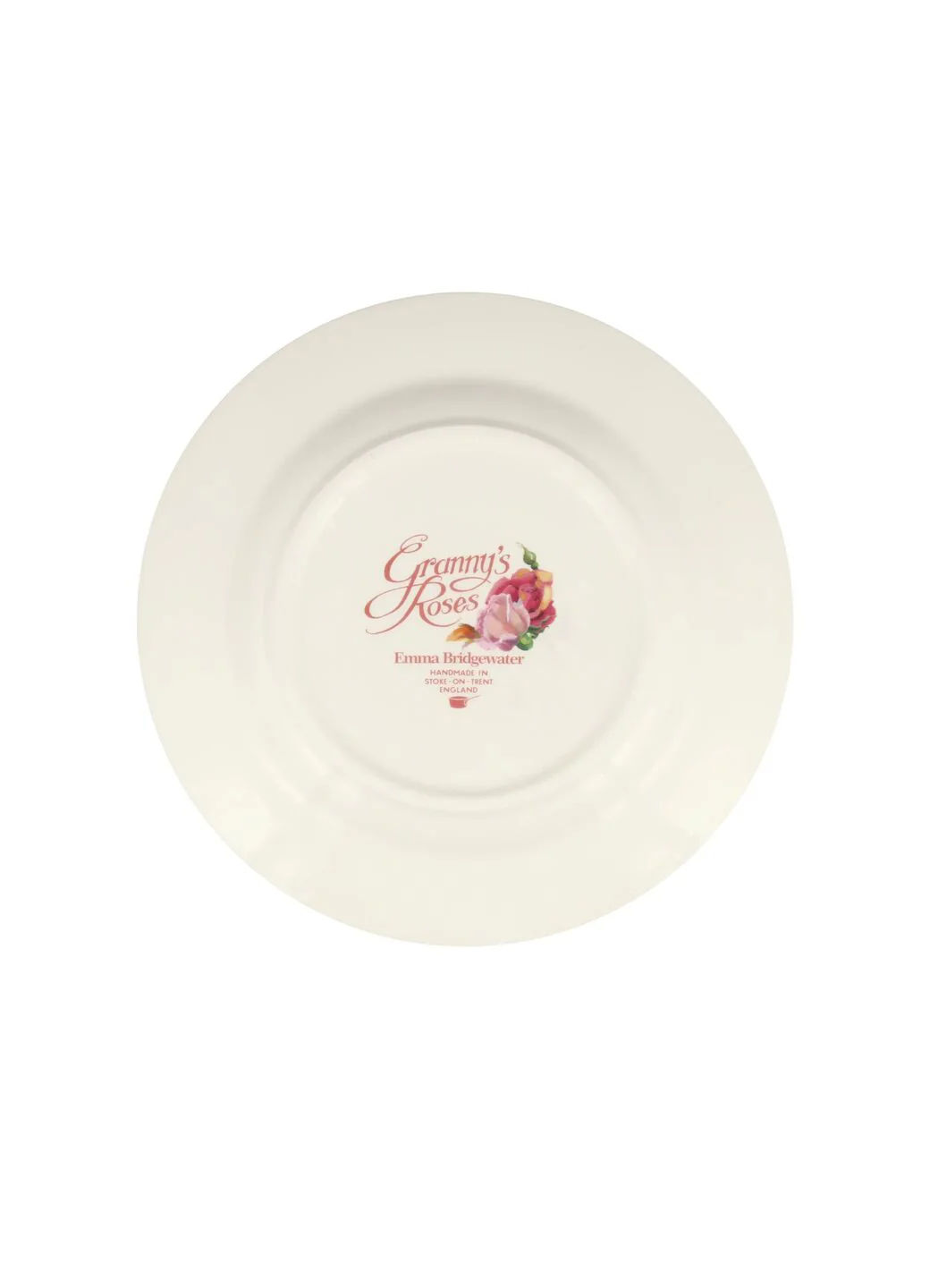 Emma Bridgewater Granny's Roses Medium Dinner Plate 8.5 Inch Emma Bridgewater Granny's Roses Medium Dinner Plate 8.5 Inch