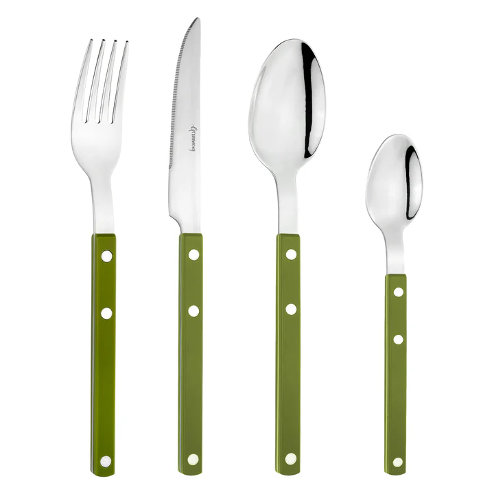Grunwerg Bistro 24 Piece Cutlery Set - Green Grunwerg Bistro 24 Piece Cutlery Set - Green