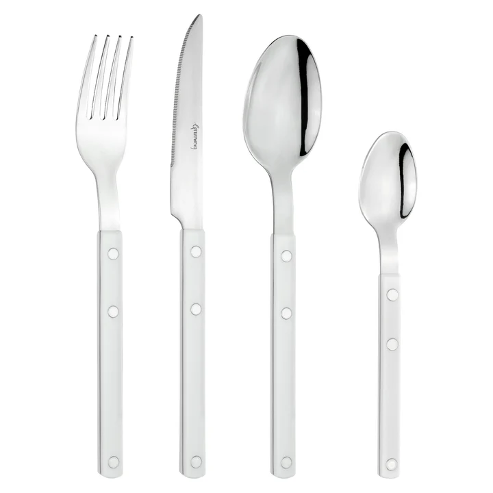 Grunwerg Bistro 24 Piece Cutlery Set - White Grunwerg Bistro 24 Piece Cutlery Set - White