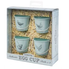 Egg Cup Pails Vintage Hens