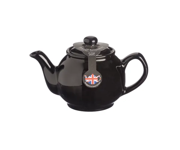 Price & Kensington Gloss Black 2 Cup Teapot