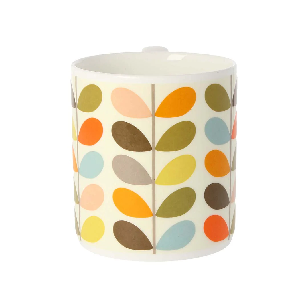 Orla Kiely Multi Colour Ten Stem Mug