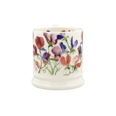 Emma Bridgewater Flowers Sweet Pea Multi 1/2 Pint Mug Emma Bridgewater Flowers Sweet Pea Multi 1/2 Pint Mug