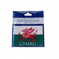 Portmeirion Fridge Magnet - CYMRU Portmeirion Fridge Magnet - CYMRU